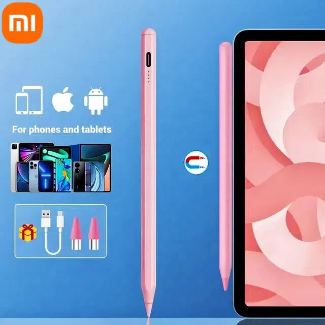 XIAOMI Universal Stylus Pen 1.5mm Fine Tip No Lag Palm Rejection Rechargeable For iPad Tablet Android Best For Drawing Notes