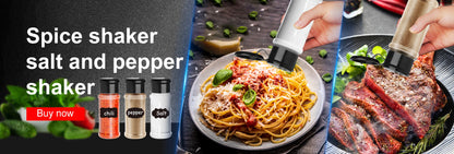 10/20 Pcs Spice Jars Salt and Pepper Shaker Plastic Seasoning Shaker Bottles Spice Organizer Kitchen Spice Rack Spice Jar Set