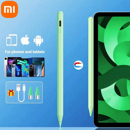XIAOMI Universal Stylus Pen 1.5mm Fine Tip No Lag Palm Rejection Rechargeable For iPad Tablet Android  Best For Drawing Notes