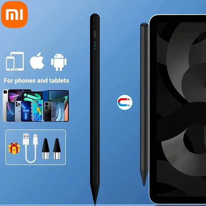 XIAOMI Universal Stylus Pen 1.5mm Fine Tip No Lag Palm Rejection Rechargeable For iPad Tablet Android  Best For Drawing Notes