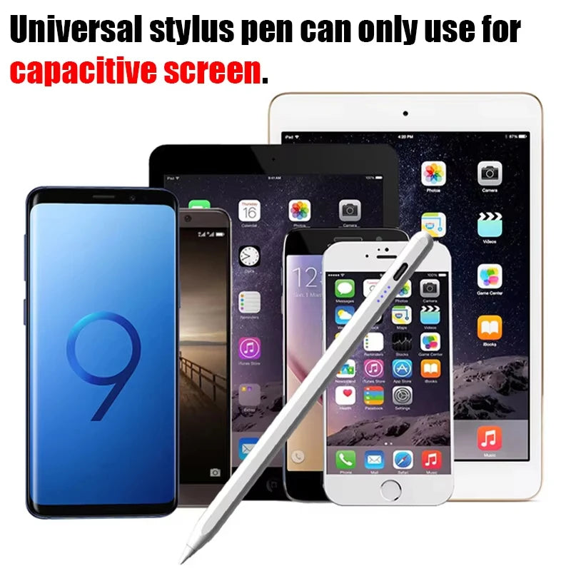 XIAOMI Universal Stylus Pen 1.5mm Fine Tip No Lag Palm Rejection Rechargeable For iPad Tablet Android  Best For Drawing Notes