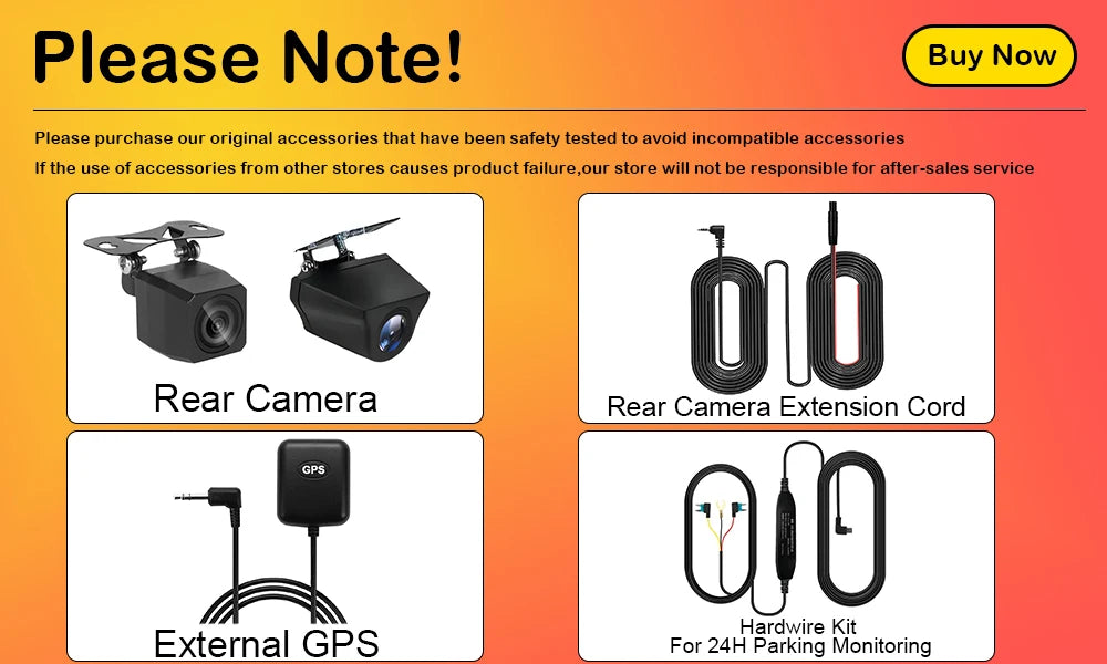 Aprilboy K6 WIFI Dash Cam 4K Mini CAR DVR Front and Rear Dual Lens With 1080P Black Box Room Night Vision Camera Parking Monitor